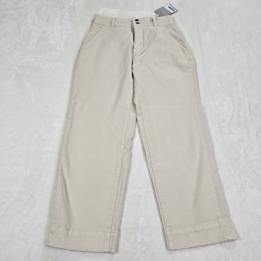 Everlane straight leg crop in Sandstone - 4 short